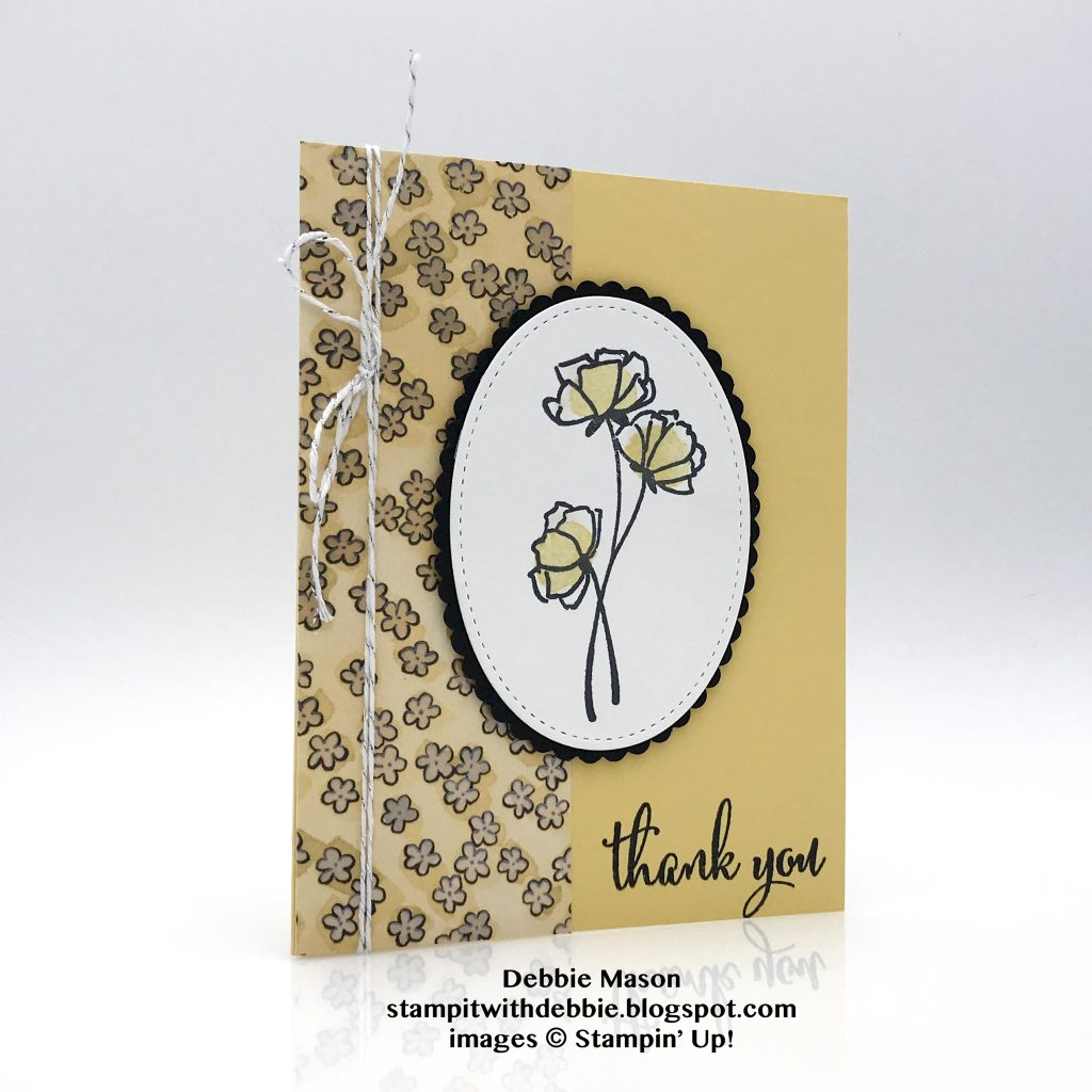 Debbie Mason, Share What You Love card, Stampin' Up!