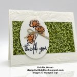 Debbie Mason, Share What You Love card, Stampin' Up!