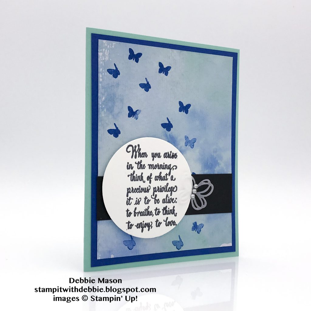 Enjoy Life card made by Debbie Mason