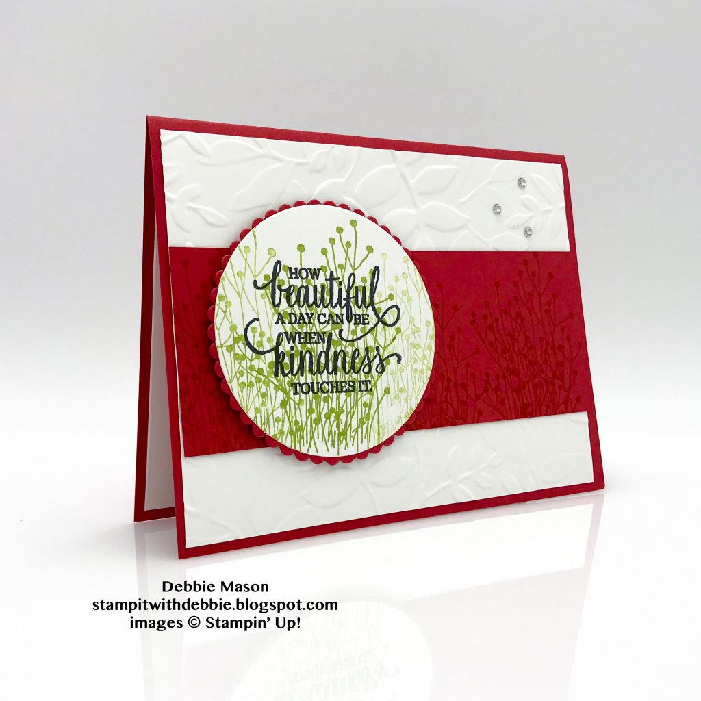 Enjoy Life card made by Debbie Mason