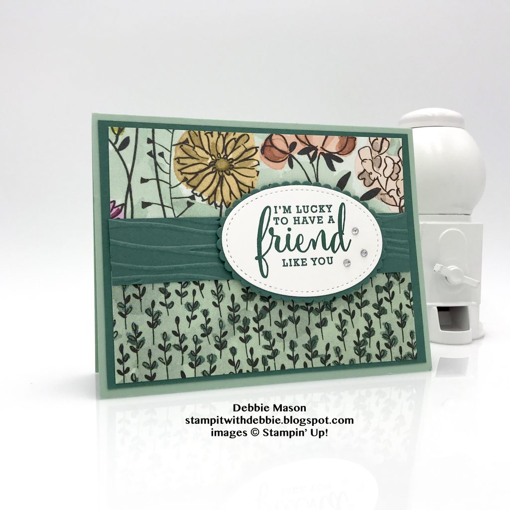 Debbie Mason, Share What You Love card, Stampin' Up!