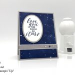 Stampin' Up! Little Twinkle Twinkle Builder handmade card by Candy Ford of Stamp Candy