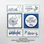 infinity card by Judy Newsome using Stampin' Up! supplies #stampcandy
