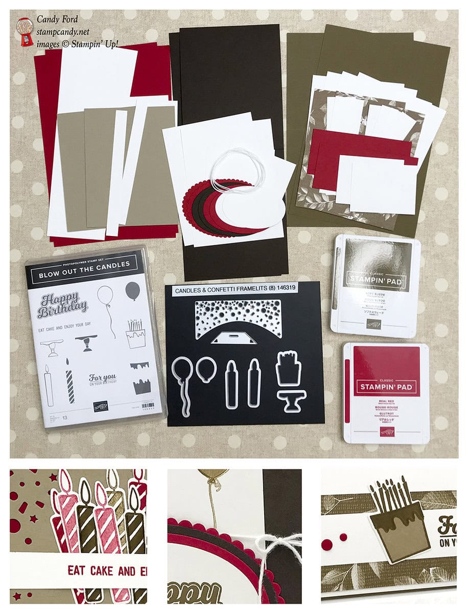 Blow Out the Candles Online Class Stamp Candy