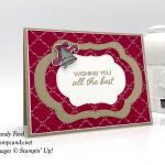 Blended Seasons Bundle wedding card, Stampin' Up! #s tampcandy