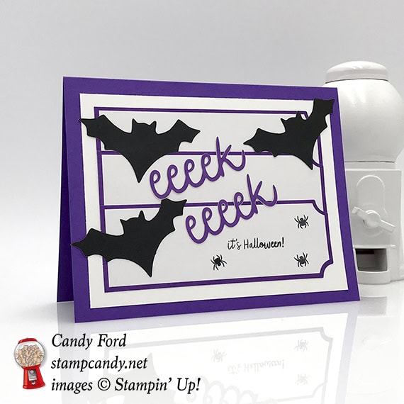APPT Blog Hop - September 2018 Paper Pumpkin kit - Frights & Delights - alternative projects - Stampin' Up! #stampcandy