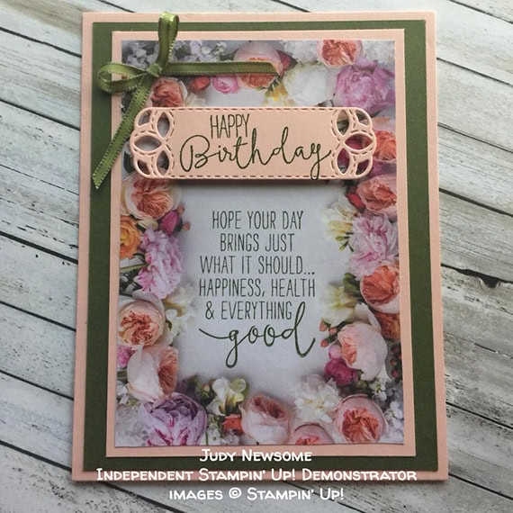 card made by Judy Newsome of the Candy Hearts team of Stampin' Up! Demonstrators #stampcandy