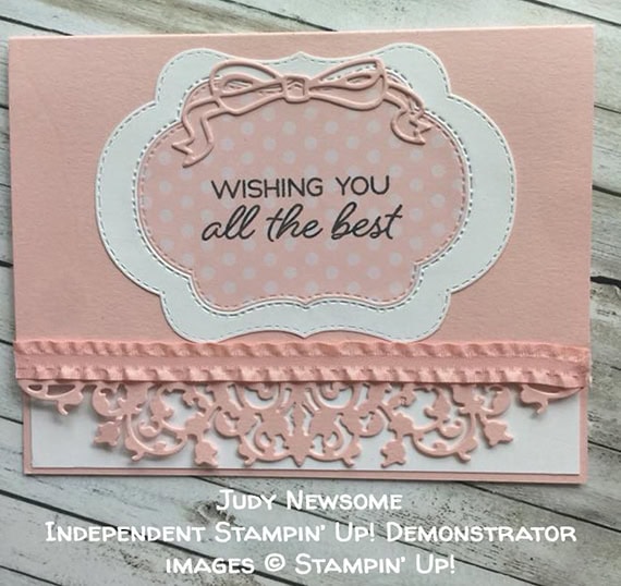 card made by Judy Newsome of the Candy Hearts team of Stampin' Up! Demonstrators #stampcandy