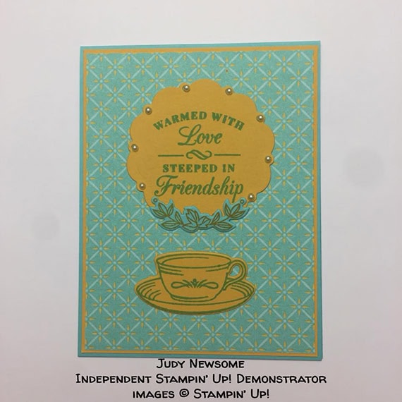 card made by Judy Newsome of the Candy Hearts team of Stampin' Up! Demonstrators #stampcandy