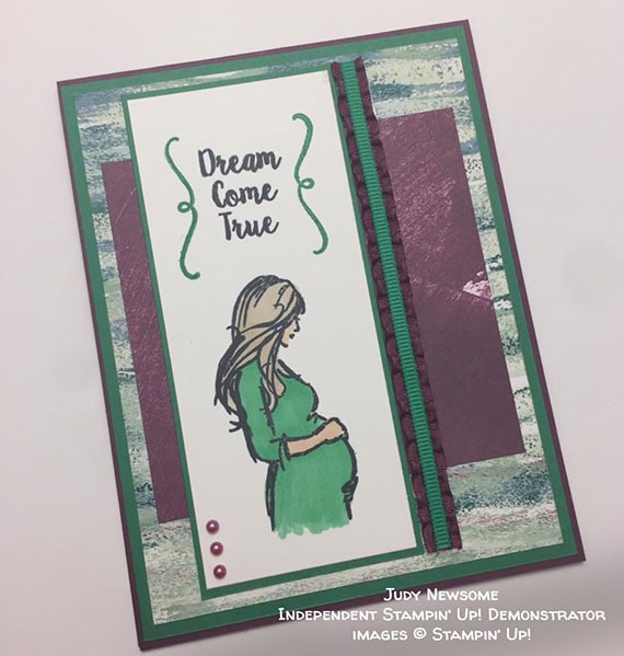 card made by Judy Newsome of the Candy Hearts team of Stampin' Up! Demonstrators #stampcandy