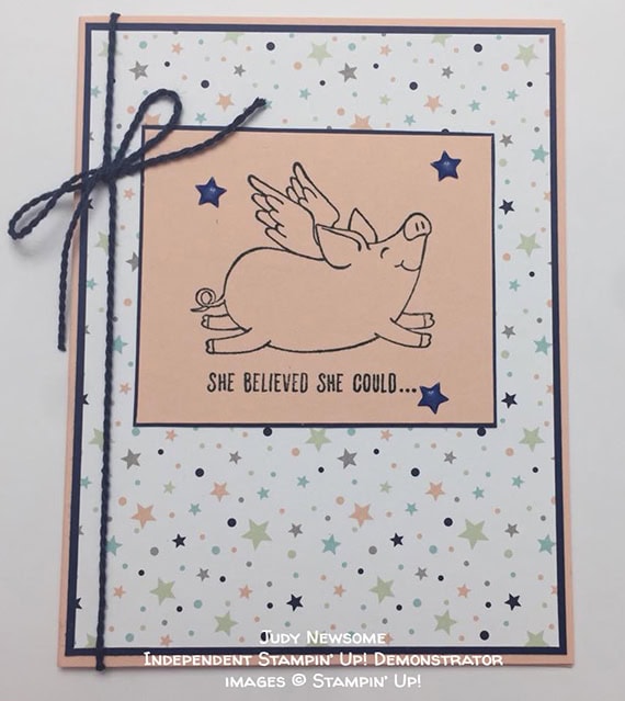 card made by Judy Newsome of the Candy Hearts team of Stampin' Up! Demonstrators #stampcandy