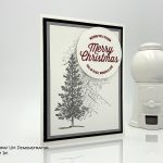 Merry Christmas card made by Joanne Brown, Independent Stampin' Up! Demonstrator #stampcandy