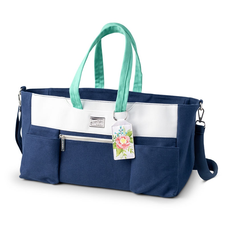 Craft & Carry Tote by Stampin' Up! only available when you join during Sale-a-bration, Jan 3- Mar 31, 2019.