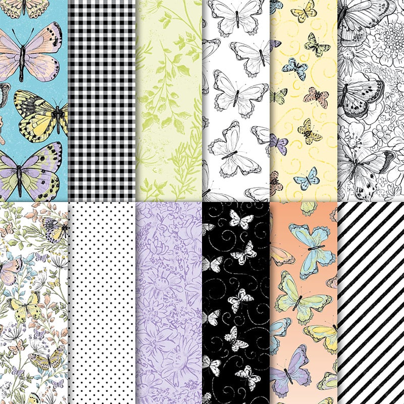 Botanical Butterfly Designer Series Paper © Stampin' Up!