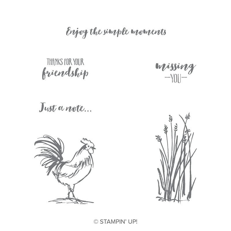 Home to Roost stamp set © Stampin' Up!