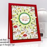 Part of My Story stamp set, Painted Seasons bundle, Four Seasons Framelits Dies, and Circle Punches from Stampin' Up! #stampcandy