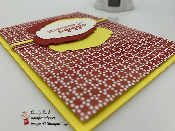 Part of My Story stamp set, Story Label Punch, Painted Seasons paper from Stampin' Up! #stampcandy