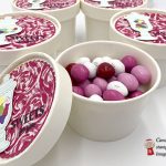 Sweetest Thing bundle, Garden Impressions paper, M&Ms sweet cups by Stampin' Up! #stampcandy