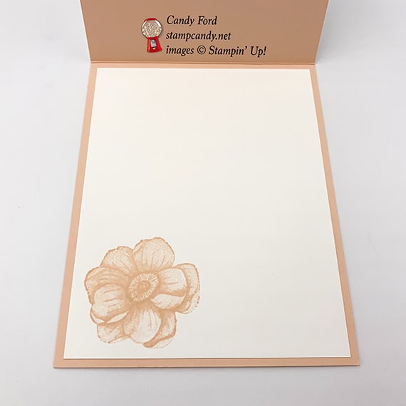 All Adorned stamp set, Country Floral dynamic embossing folder, you're the best card made by Candy Ford. Stampin' Up! #stampcandy
