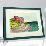 By the Bay stamp set by Stampin' Up! Watercolor card made by Candy Ford #stampcandy