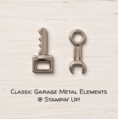 Classic Garage Metal Elements © Stampin' Up!