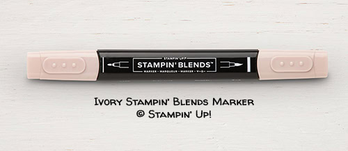 Ivory stampin blends marker © Stampin' Up!