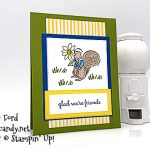 Stampin' Up! Fable Friends squirrel handmade card by Candy Ford of Stamp Candy