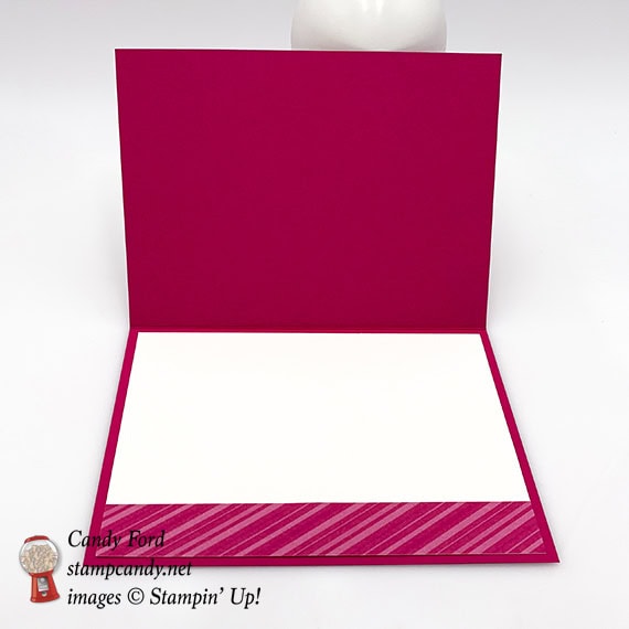 Stampin' Up! Sweetest Thing pocket card by Candy Ford of Stamp Candy