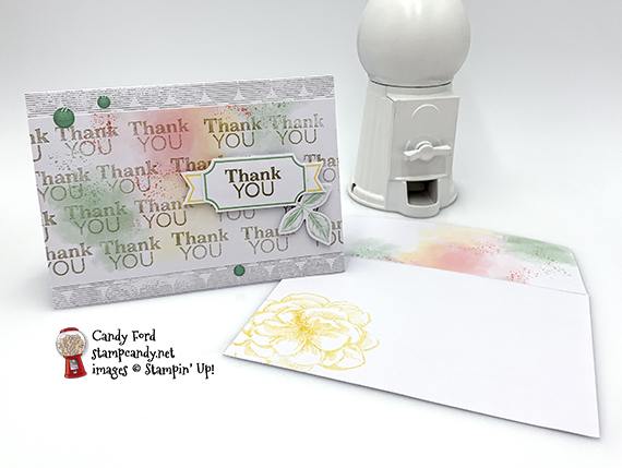 Sentimental Rose April 2019 Paper Pumpkin kit, alternative projects for the Paper Pumpkin Possibilities Blog Hop, made by Candy Ford #stampcandy