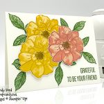 friend card made by Candy Ford using the To A Wild Rose stamp set from Stampin' Up! #stampcandy