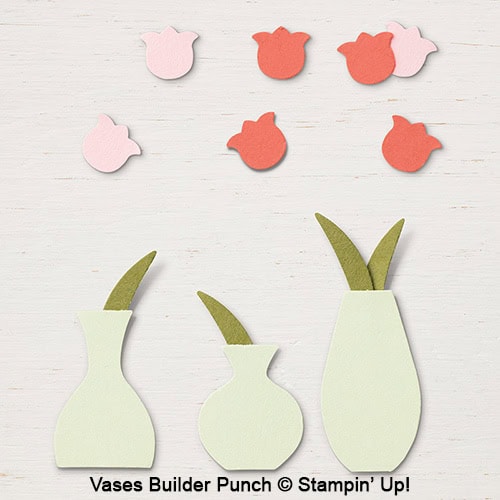 Vases Builder Punch © Stampin' Up!