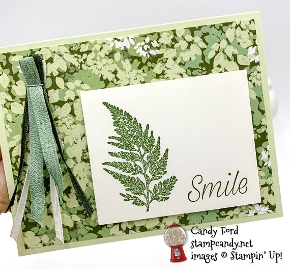 Sneak Peak Stampin' Up! Daisy Lane from the 2019-2020 Annual Catalog handmade smile card made by Candy Ford of Stamp Candy