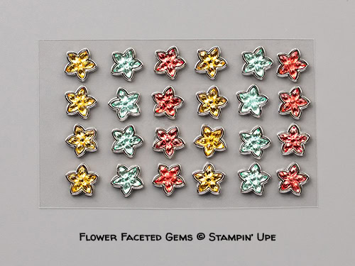 Flower Faceted Gems © Stampin' Up!