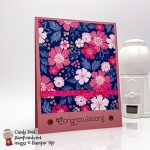 Everything is Rosy (limited edition product medley - only available in May 2019) handmade congratulations card made by Candy Ford #stampcandy