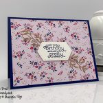 Everything is Rosy (limited edition product medley - only available in May 2019) handmade birthday card made by Candy Ford #stampcandy