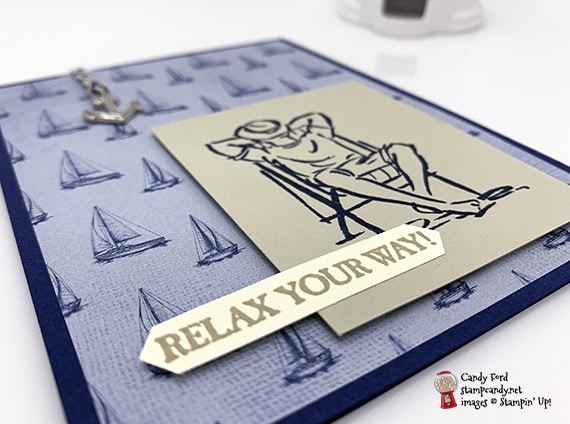 Stampin' Up! A Good Man stamp set from the 2019-2020 Annual Catalog handmade masculine card made by Candy Ford of Stamp Candy