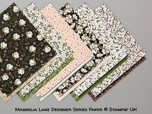 Magnolia Lane Designer Series Paper © Stampin' Up!