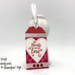 Stampin' Up! Delightful Day handmade love tag by Candy Ford of Stamp Candy