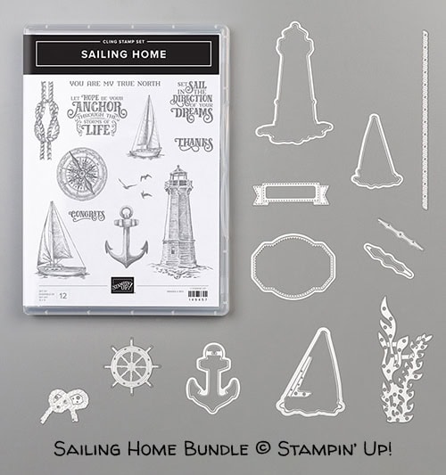 Sailing Home Bundle (Sailing Home stamp set and Smooth Sailing Dies) © Stampin' Up!