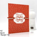 Stampin' Up! Delightful Day bundle Delightful Tag Punch handmade card by Candy Ford of Stamp Candy