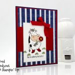 Stampin' Up! Over the Moon handmade card by Candy Ford of Stamp Candy