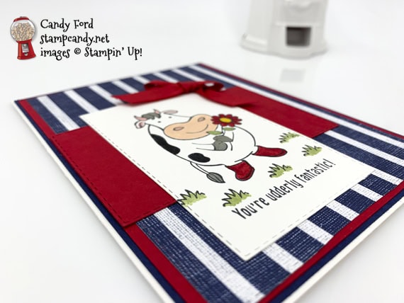 Stampin' Up! Over the Moon handmade card by Candy Ford of Stamp Candy