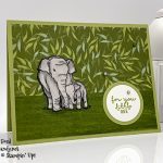 Wildly Happy stamp set from Stampin' Up! for June 2019 InKing Royalty "New" Blog Hop #stampcandy