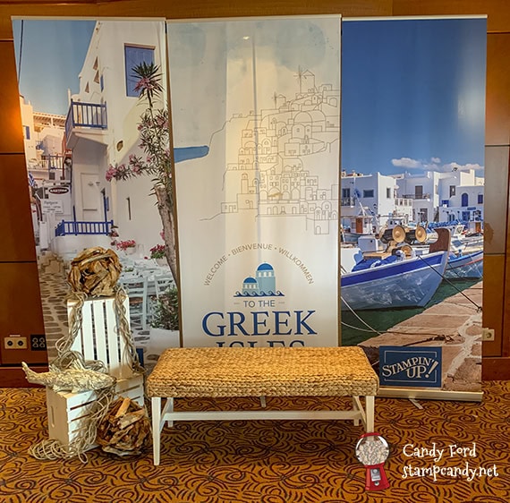 2019 Incentive Trip - cruise to the Greek Isles #stampcandy