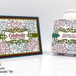 Band Together Bundle card and pizza box for ICS blog hop August 2019, Candy Ford #stampcandy