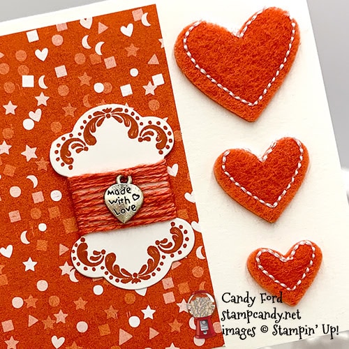 Stampin' Up! It Starts With Art bundle and Follow Your Art Embellishments card by Candy Ford of Stamp Candy