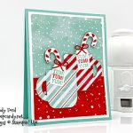 Cup of Christmas bundle yum card. Stampin' Up! Candy Ford #stampcandy