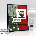 Stampin' Up! Country Club Suite meets On To Adventure golfing card made by Candy Ford of Stamp Candy