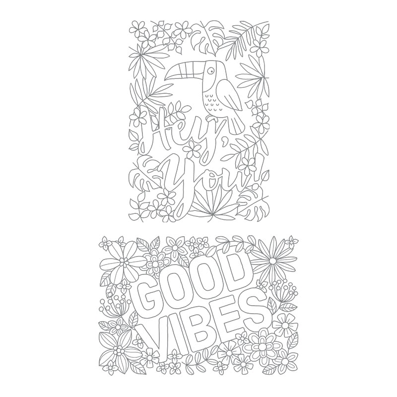 Good Vibes stamp set by Stampin' Up!