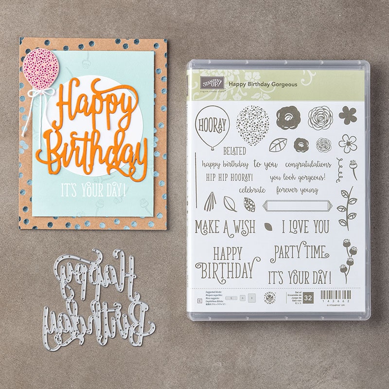 Happy Birthday Gorgeous Bundle © Stampin' Up!